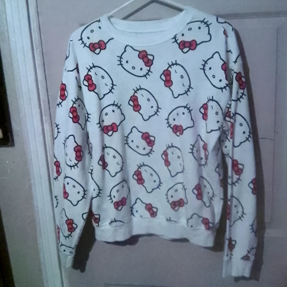 Hello Kitty White Sweatshirt